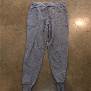 Aerie joggers with zip ankle